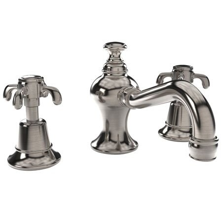 Newport Brass Widespread Lavatory Faucet in Antique Nickel 1680/15A